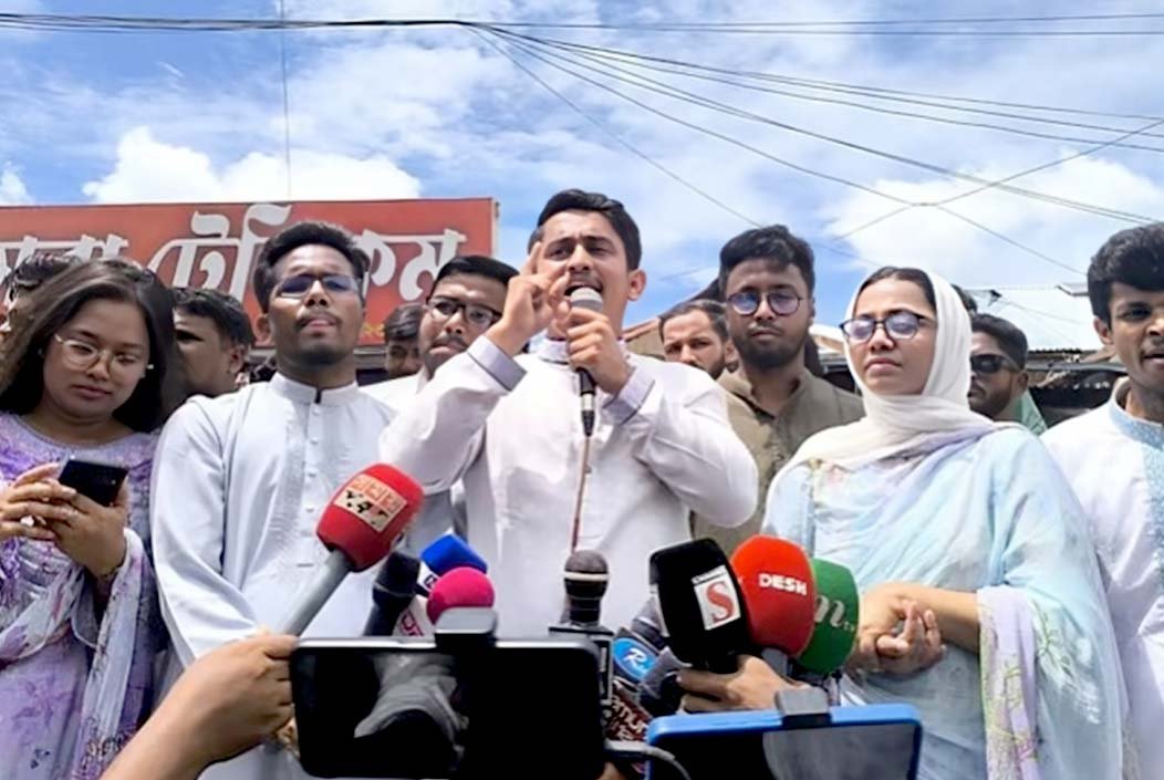 “শাপলা যদি প্রতীক না হতে পারে, তাহলে ধানের শীষও হতে পারে না”: সারজিস আলম