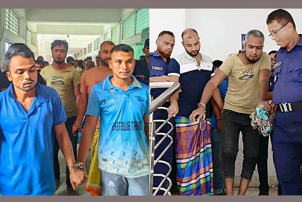 রংপুরে হিন্দুপল্লীতে হামলার ঘটনায় ৫ জন রিমান্ডে