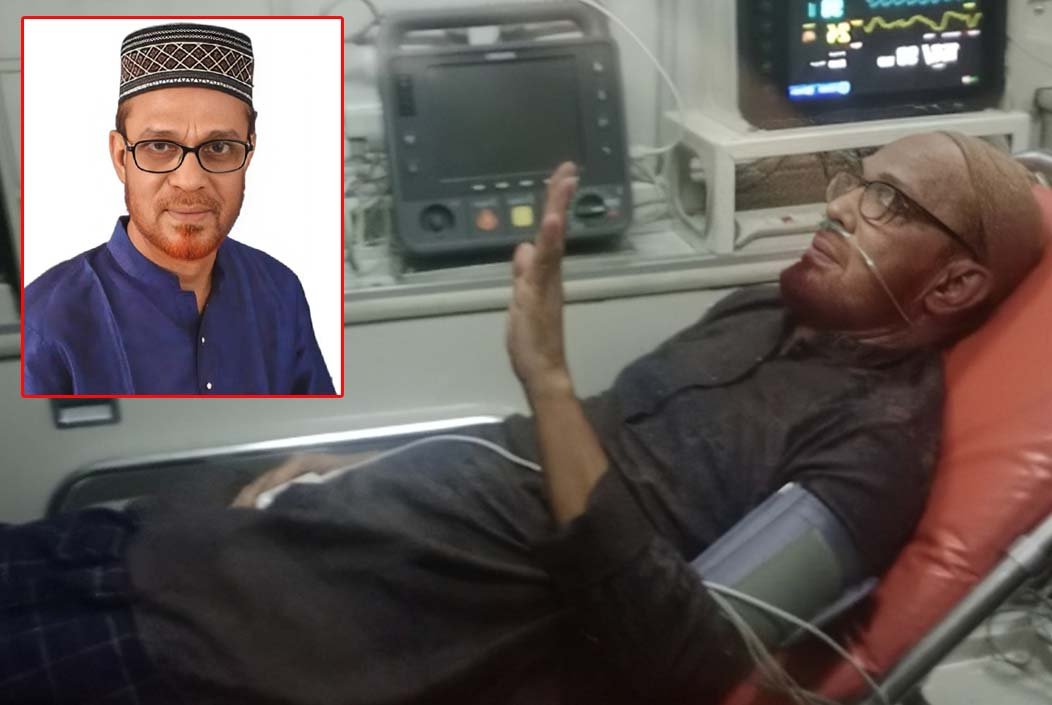 হৃদরোগে আক্রান্ত শেরপুর পৌরসভার সাবেক মেয়র জানে আলম খোকা