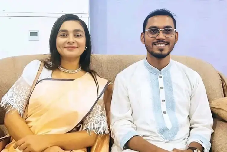 হান্নান মাসউদের বাগদান, পাত্রী বাগছাস নেত্রী