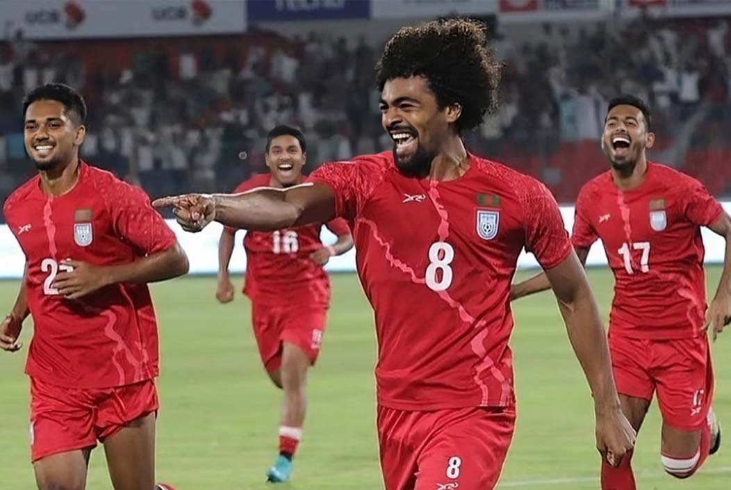 হংকংয়ের বিপক্ষে হামজার গোলে এগিয়ে বাংলাদেশ