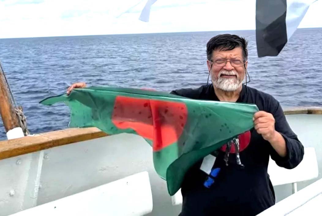 ফ্রিডম ফ্লোটিলা থেকে শহিদুল আলমকে অপহরণ করেছে ইসরায়েলি বাহিনী