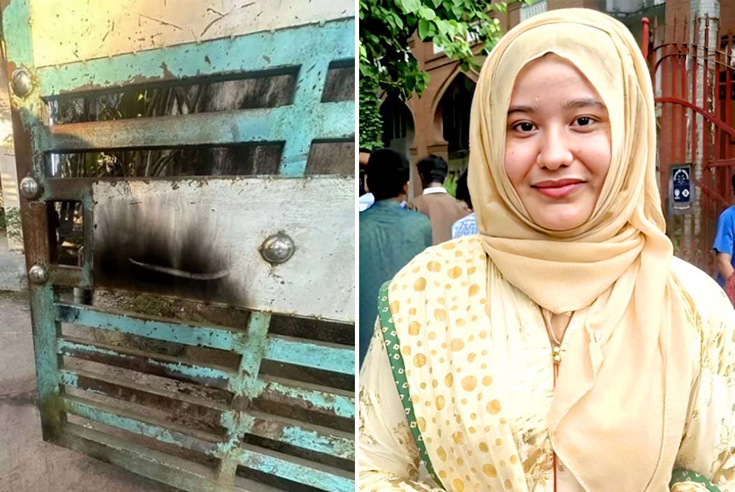 ডাকসু নেত্রী রাফিয়ার বাড়িতে ককটেল নিক্ষেপ, গ্রেফতার ৪
