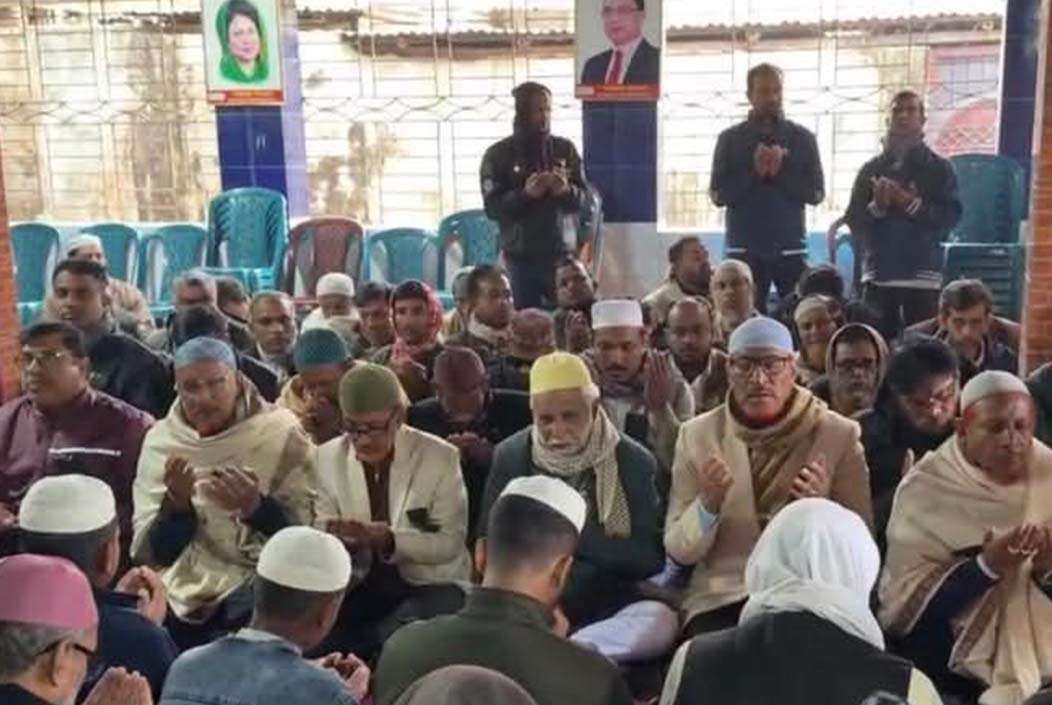 খালেদা জিয়ার মৃত্যুতে শেরপুরে শোকের ছায়া, দিনভর নানা কর্মসূচি পালন