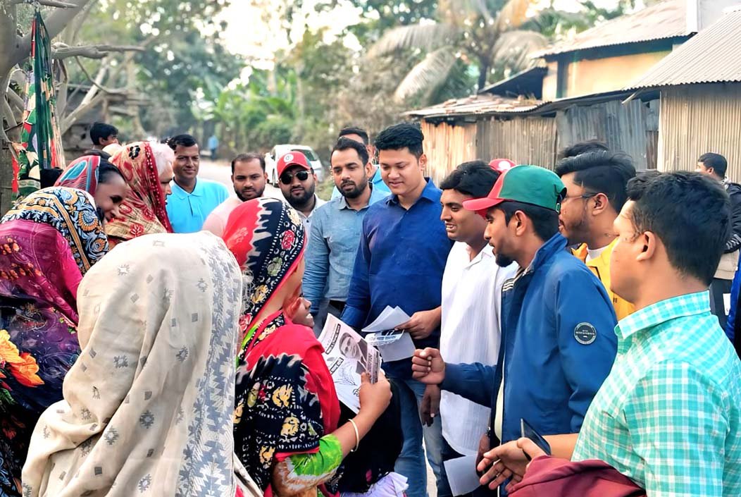 বগুড়ায় তারেক রহমানের বিজয়ের লক্ষ্যে ব্যস্ত ছাত্রদল