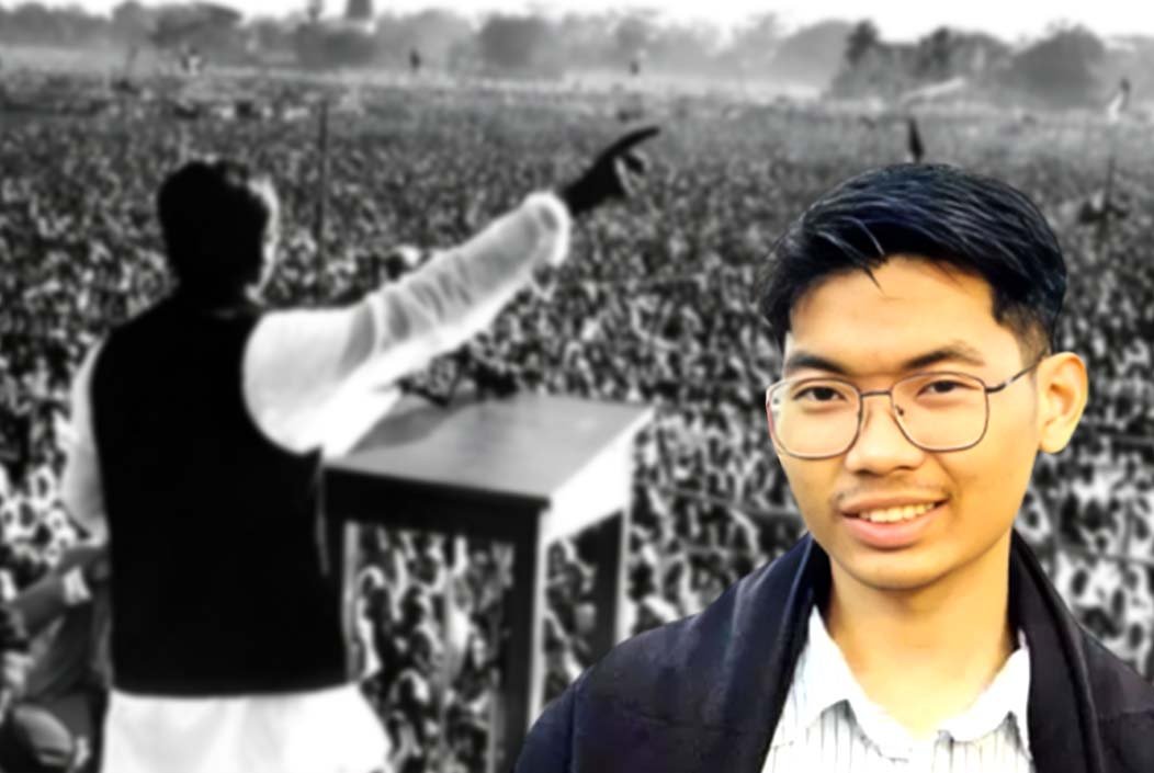 ৭ মার্চের ভাষণকে স্বীকার করতে হবে: ডাকসু নেতা সর্বমিত্র চাকমা