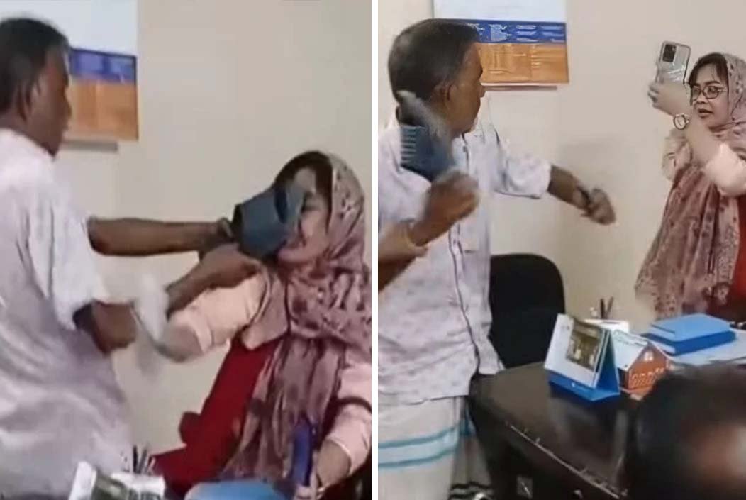 কলেজে ঢুকে শিক্ষিকাকে জুতাপেটা করা সেই বিএনপি নেতা বহিষ্কার