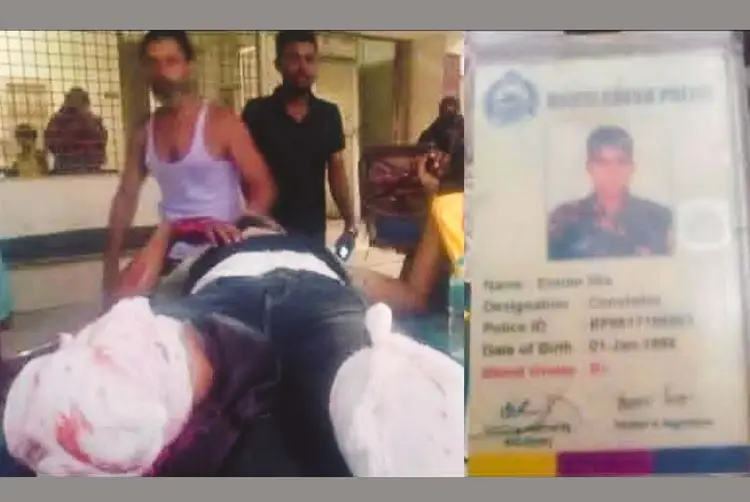 নওগাঁয় চলন্ত ট্রেন থেকে নামতে গিয়ে দুই পা বিচ্ছিন্ন কনস্টেবলকে পাঠালেন ঢাকায়