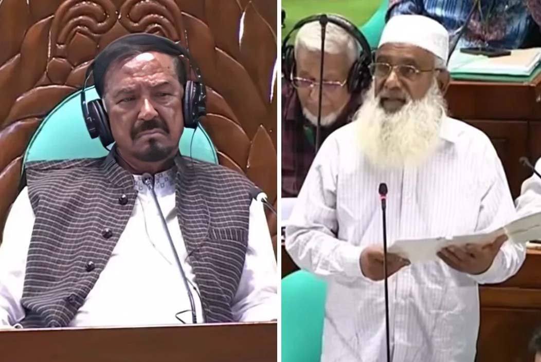 মৃত্যুর আগেও মানুষ মুখে পানি দেয়, আপনি দেন না: স্পিকারকে এমপি মনিরুল
