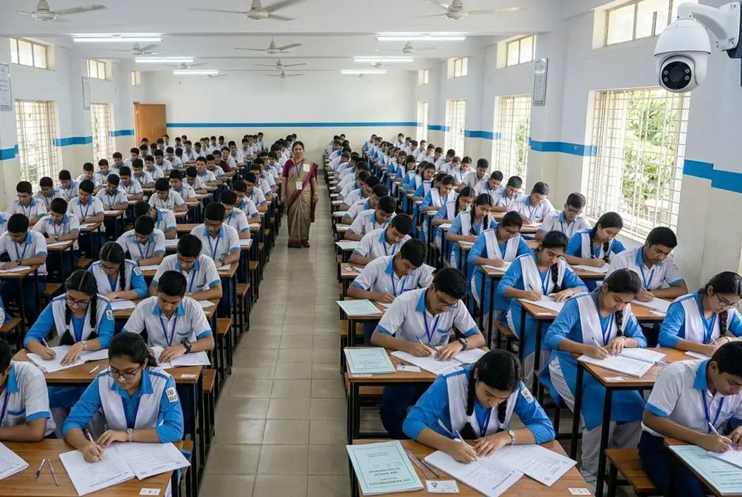 শেরপুরে সিসিটিভি নজরদারিতে এসএসসি পরীক্ষা শুরু, অনুপস্থিত ৭৫
