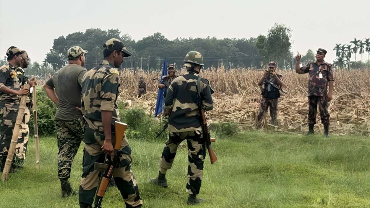 দহগ্রাম সীমান্তে খুঁটি বসানোর চেষ্টা, বিজিবির বাধায় ফিরে গেল বিএসএফ