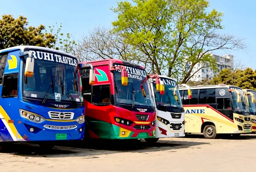 কমিটি নিয়ে দ্বন্দ্ব, রাজশাহীতে সব ধরনের বাস চলাচল বন্ধ