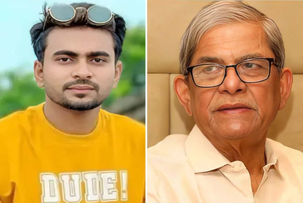 মির্জা ফখরুলকে নিয়ে ব্যঙ্গাত্মক ভিডিও, কনটেন্ট ক্রিয়েটরকে পুলিশে সোপর্দ