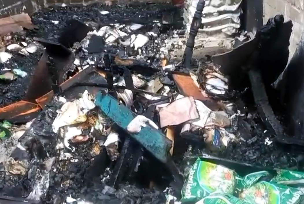 ধুনটে আগুনে পুড়ে ছাই ব্যবসা প্রতিষ্ঠান, ২৫ লাখ টাকার ক্ষতি