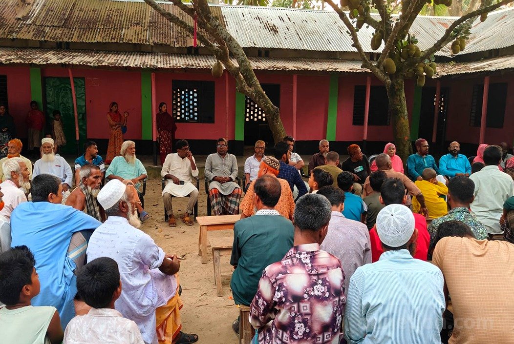 শেরপুরে মাদক ও জুয়া নির্মূল কমিটির উদ্যোগে উঠান বৈঠক