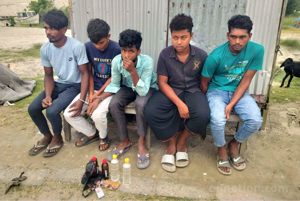 কাজিপুরে মাদক সেবনের দায়ে শেরপুরের ৫ যুবকের কারাদণ্ড