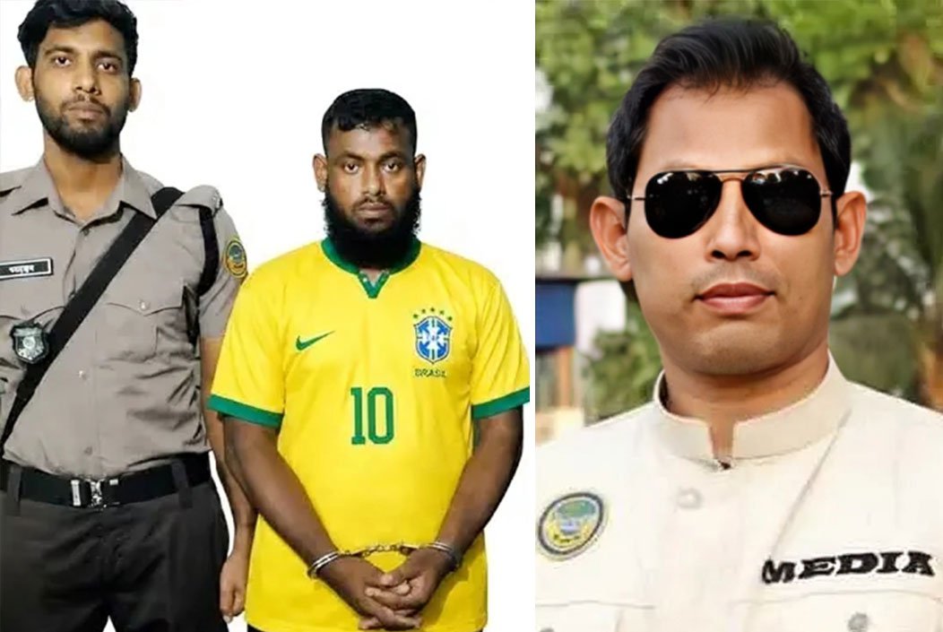 মাদক কারবারিকে এআই দিয়ে ব্রাজিলের জার্সি পরিয়ে ছবি: এসআইকে শোকজ