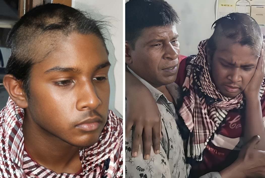 শেরপুরে স্কুলছাত্রকে বিবস্ত্র করে চুল কেটে নির্যাতন, গ্রেপ্তার ১