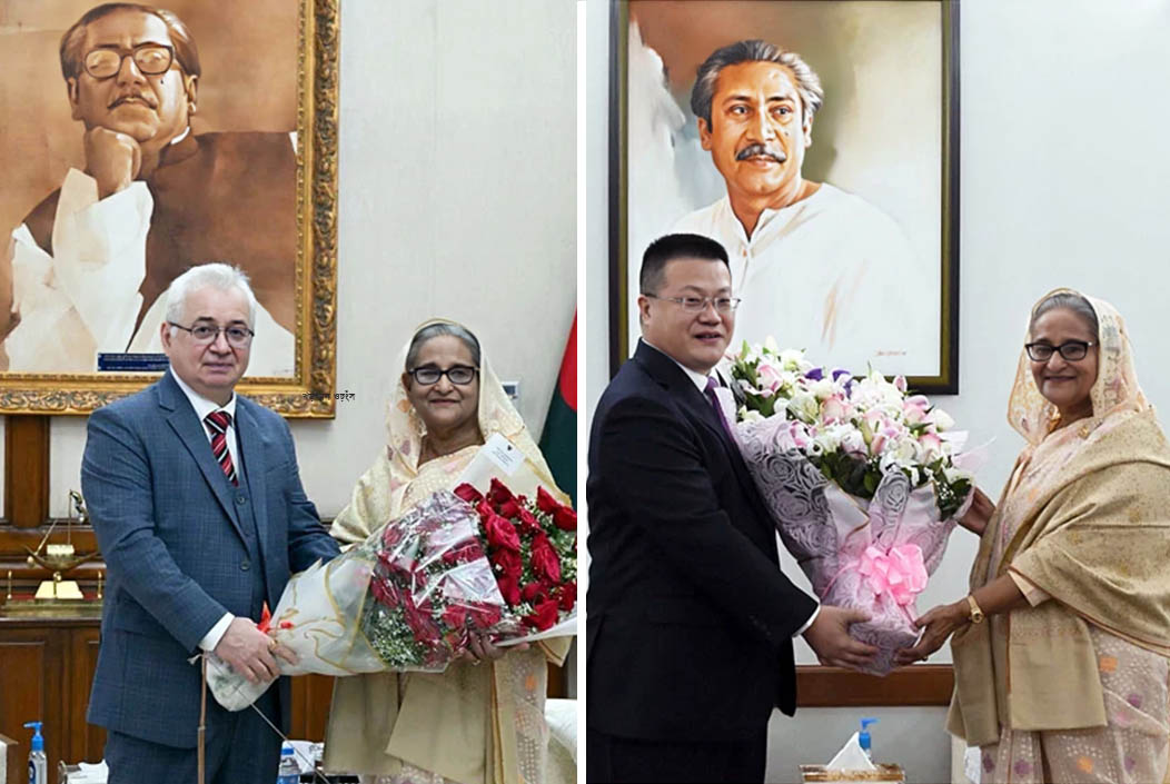 নির্বাচনে নিরঙ্কুশ জয়ে শেখ হাসিনাকে রাশিয়া ও চীনের অভিনন্দন