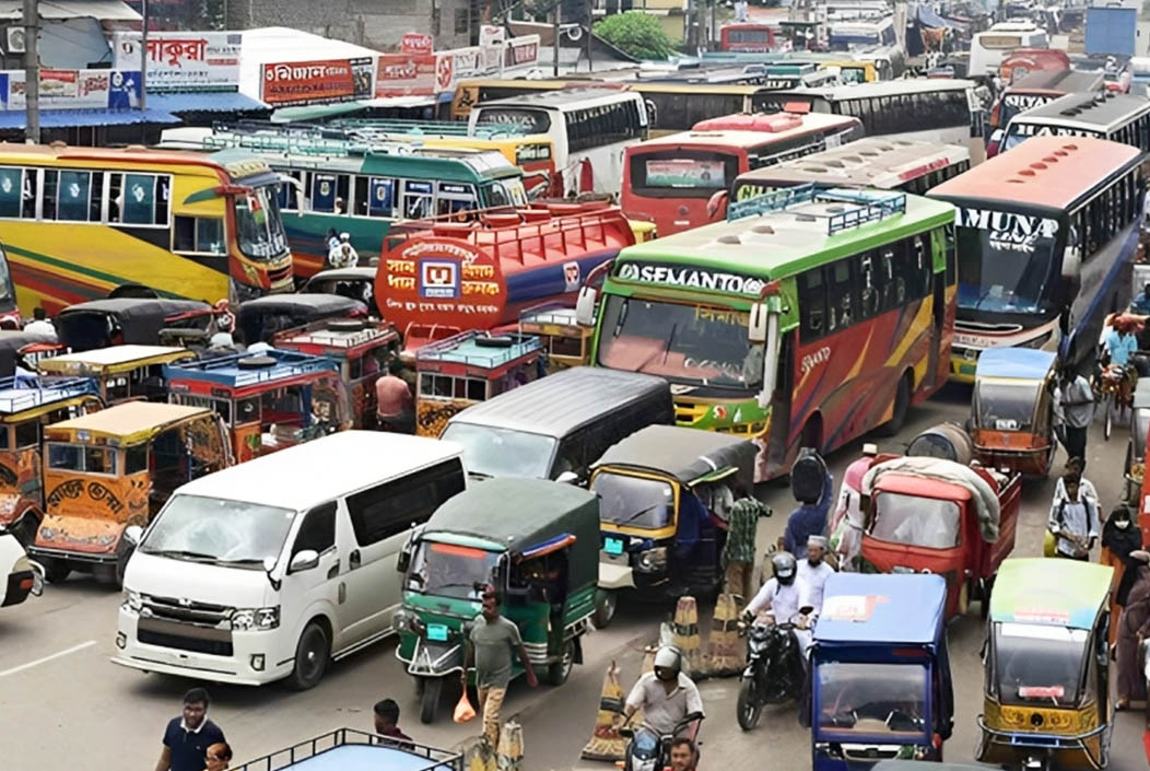 ৭ জানুয়ারি ভোটের দিন ব্যক্তিগত গাড়ি ও রিকশা চলাচল করতে পারবে