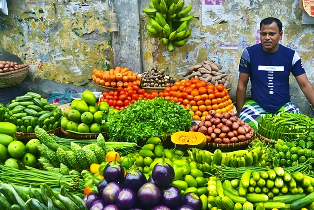 বাজারে বেড়েছে কাঁচা মরিচ ও বিভিন্ন সবজির দাম