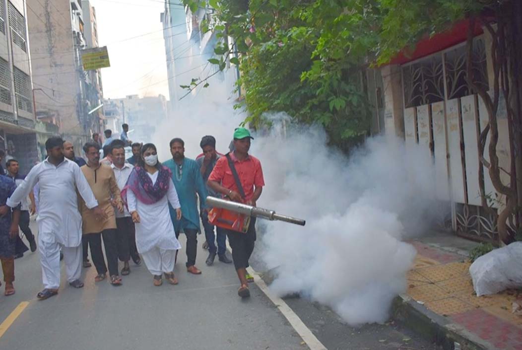 ঢাকা উত্তর সিটির সব এলাকায় শুরু হচ্ছে মশা নিধন অভিযান