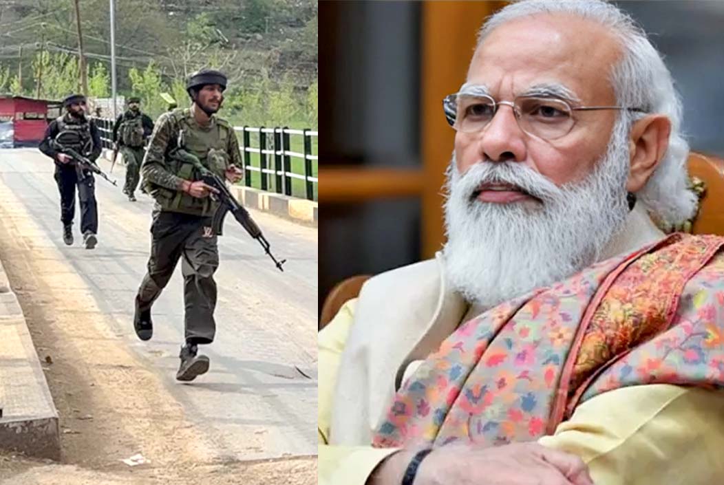 কাশ্মীরে জঙ্গি হামলার খবরেই সৌদি সফর বাতিল, দিল্লি ফিরেই জরুরি বৈঠকে মোদি