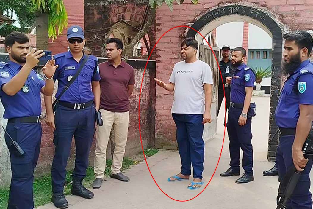 জেলগেট থেকে ফের গ্রেপ্তার গাইবান্ধার সাবেক আওয়ামী লীগ নেতা