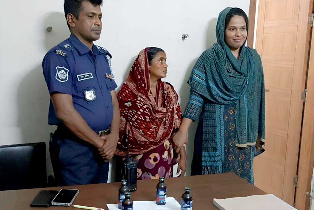 ফরিদপুরের বোয়ালমারীতে ‘মাদক সম্রাজ্ঞী’ বিন্দু মাসি গ্রেফতার