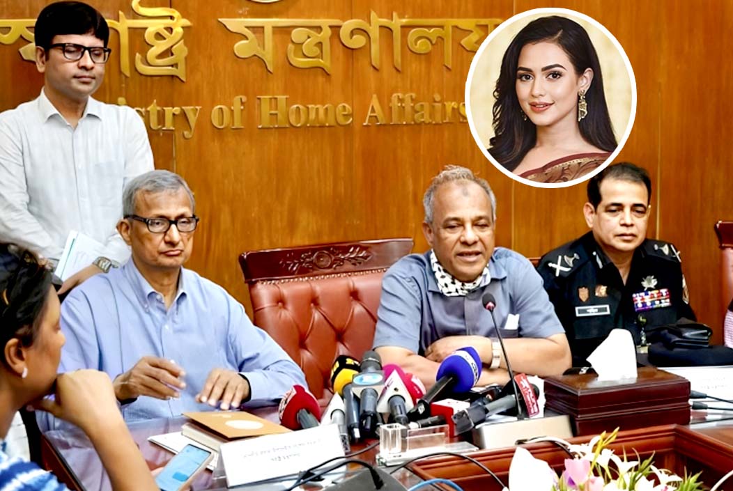 “বিমানবন্দরে ছেড়ে দিলে বলতেন ছেড়ে দিয়েছেন” ফারিয়াকে নিয়ে স্বরাষ্ট্র উপদেষ্টা
