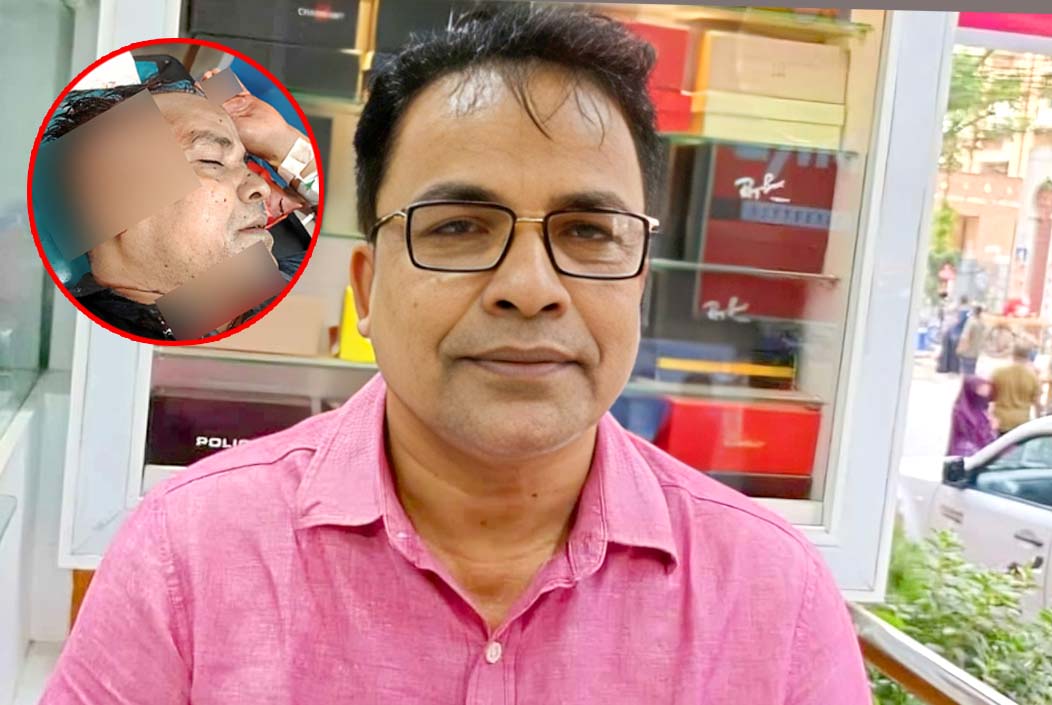 বগুড়ায় যুবদল নেতা অতুল চন্দ্র দাসকে কুপিয়ে জখম