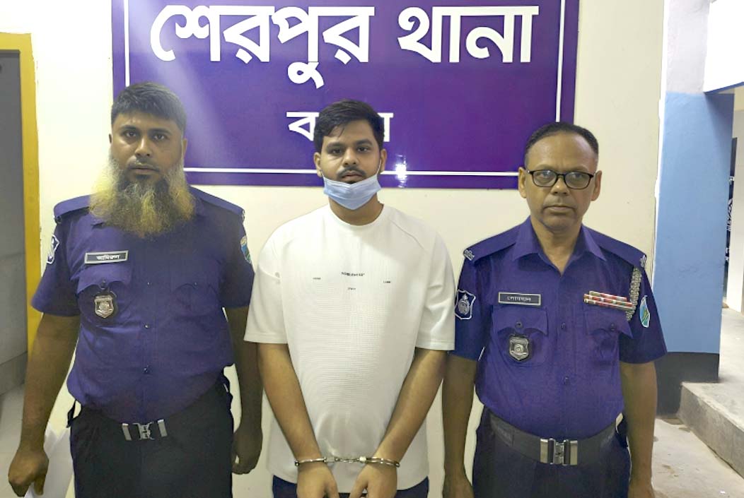 শেরপুরে চীনফেরত যুবক আটক, ৫৪ ধারায় আদালতে প্রেরণ