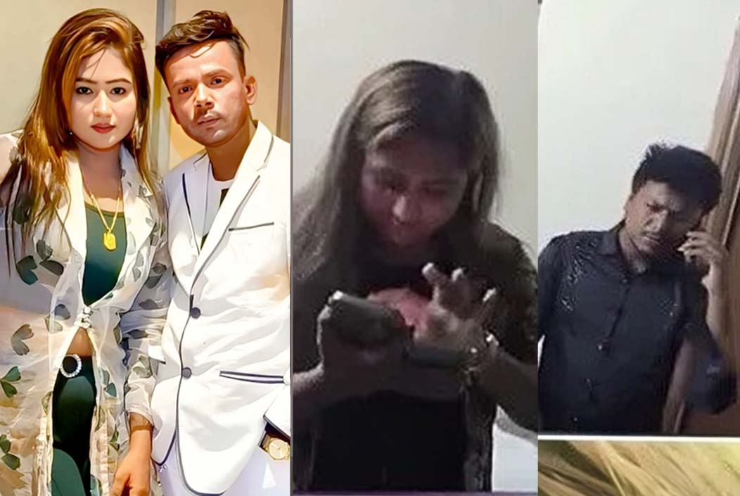 Hero Alam leaks video of wife Riya Moni with boyfriend Abi in residential hotel Onnetion