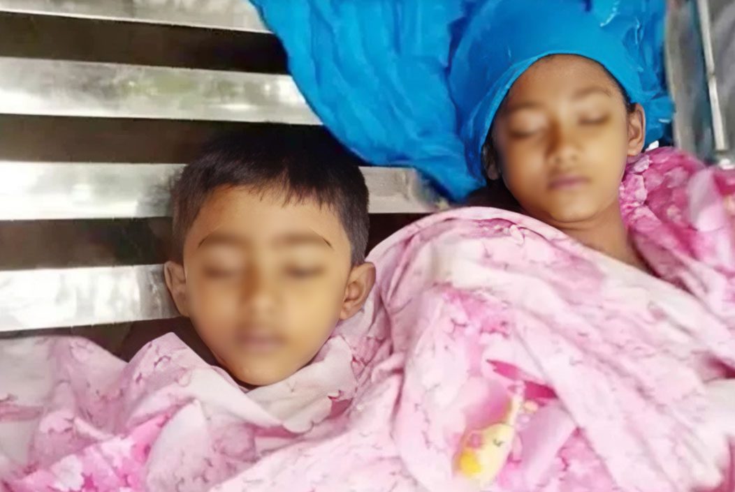চাঁদপুরের হাজীগঞ্জে পানিতে ডুবে ভাই-বোনের মৃত্যু চাঁদপুরের হাজীগঞ্জে পানিতে ডুবে ভাই-বোনের মৃত্যু