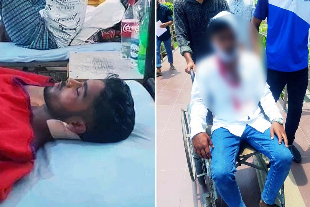 ছাত্রলীগের হামলায় বৈষম্যবিরোধী আন্দোলনের ৩ সমন্বয়ক আহত ছাত্রলীগের হামলায় বৈষম্যবিরোধী আন্দোলনের ৩ সমন্বয়ক আহত