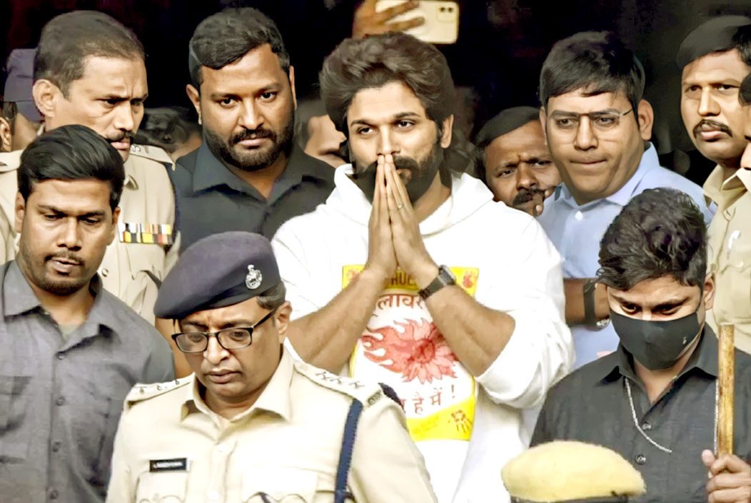 জেল থেকে বেরিয়ে যা বললেন আল্লু অর্জুন জেল থেকে বেরিয়ে যা বললেন আল্লু অর্জুন