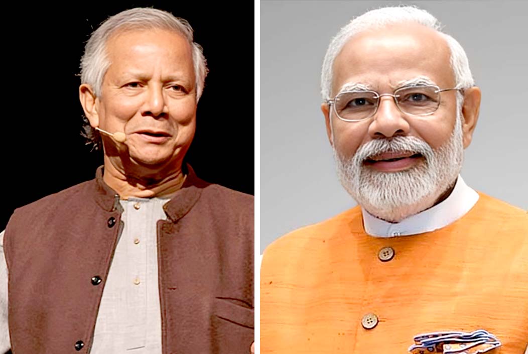 প্রধান উপদেষ্টা ড. ইউনূসকে শুভেচ্ছা জানালেন নরেন্দ্র মোদি প্রধান উপদেষ্টা ড. ইউনূসকে শুভেচ্ছা জানালেন নরেন্দ্র মোদি
