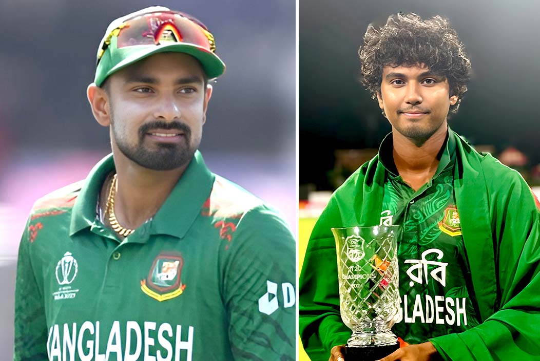 হাসান ও লিটনকে বাদ দিয়ে বাংলাদেশের চ্যাম্পিয়ন্স ট্রফির দল ঘোষণা হাসান ও লিটনকে বাদ দিয়ে বাংলাদেশের চ্যাম্পিয়ন্স ট্রফির দল ঘোষণা