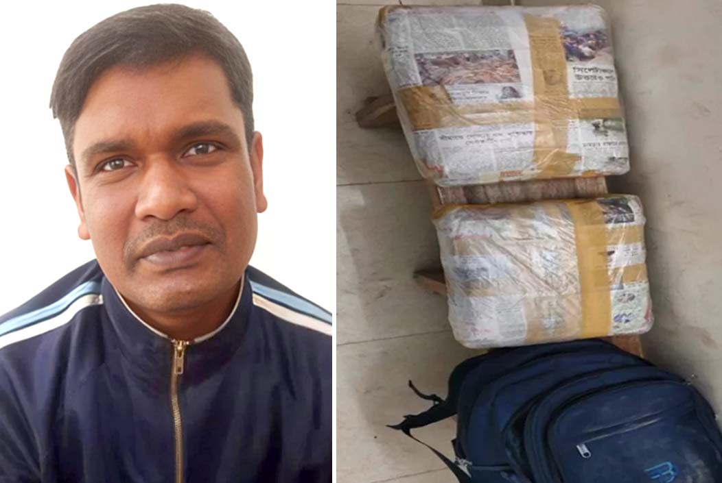 গাঁজা পাচারকালে পুলিশের এএসআই গ্রেফতার গাঁজা পাচারকালে পুলিশের এএসআই গ্রেফতার