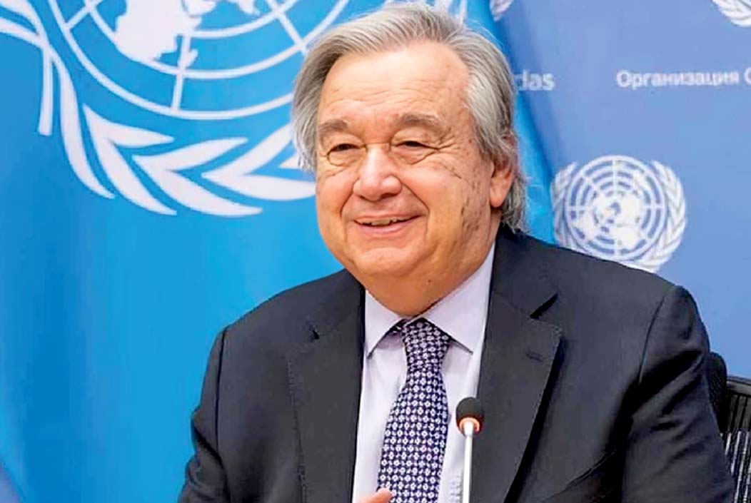 বাংলাদেশের সংকটময় পরিস্থিতিতে পাশে থাকার প্রতিশ্রুতি দিলেন জাতিসংঘ মহাসচিব বাংলাদেশের সংকটময় পরিস্থিতিতে পাশে থাকার প্রতিশ্রুতি দিলেন জাতিসংঘ মহাসচিব