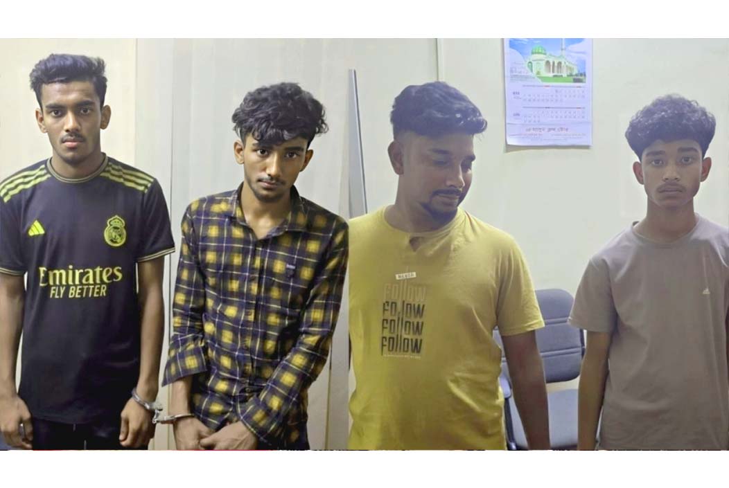 বগুড়ায় পুলিশের ওপর হামলা, কিশোর গ্যাংয়ের চার সদস্য গ্রেপ্তার