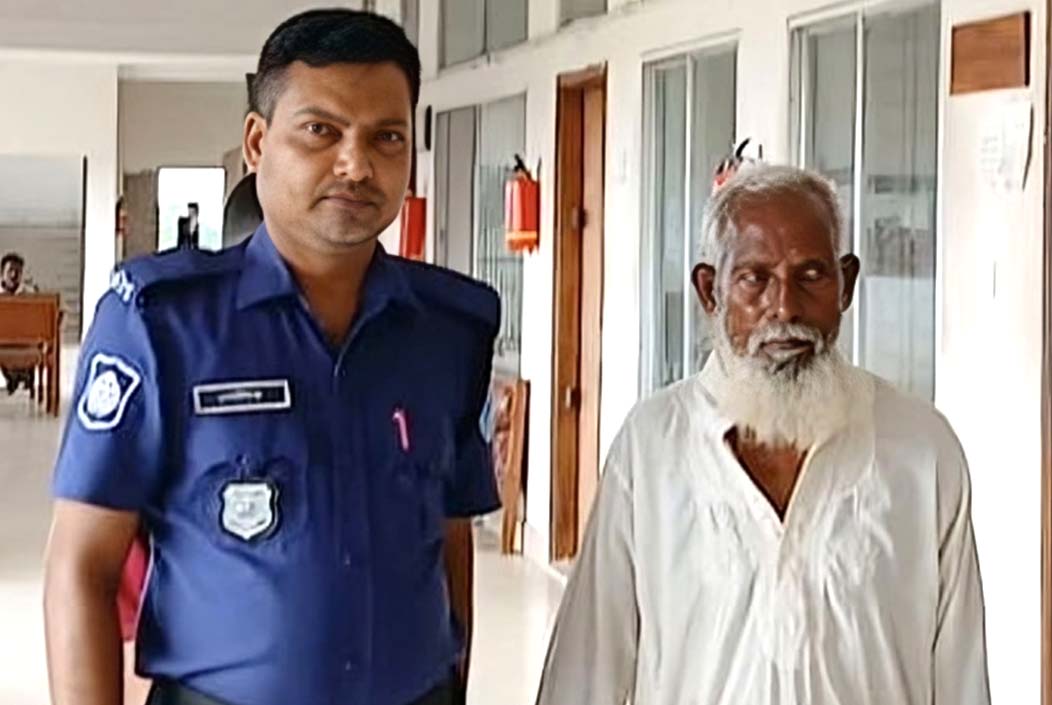 Elderly man sentenced to 5 years in prison for attempting to rape child in Faridpur Onnetion