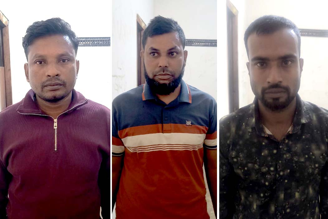 3 arrested with fake notes worth Tk 1.5 lakh in Sherpur Onnetion