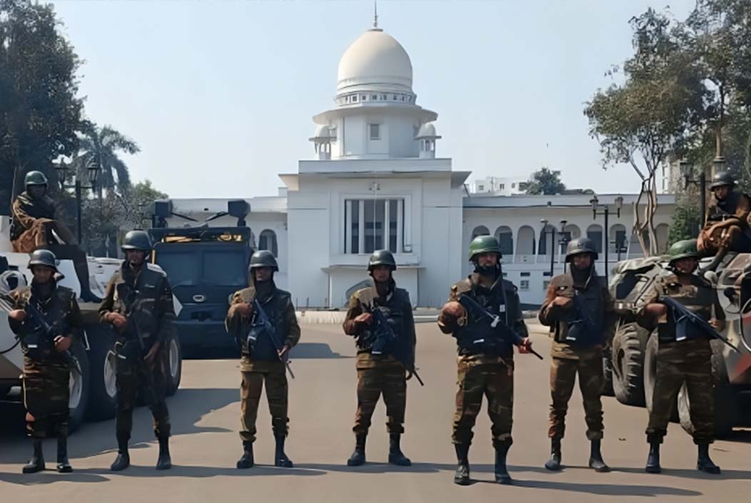 শেখ হাসিনার মামলার রায় আগামীকাল, ট্রাইব্যুনালে সেনা মোতায়েন চেয়ে কোর্টের চিঠি Sheikh Hasina's case verdict tomorrow, court letter seeking deployment of army at tribunal Onnetion