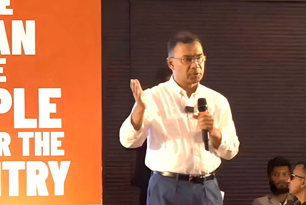 It would be better if you called me brother, not sir Tarique Rahman Oneetion