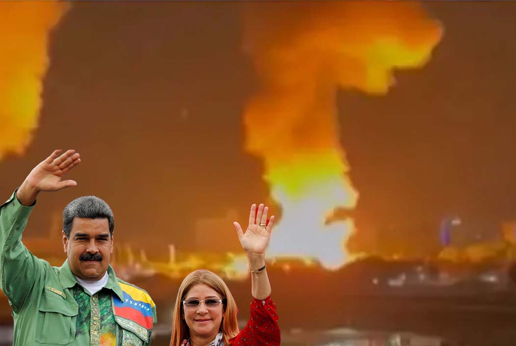 ভেনেজুয়েলায় হামলা চালিয়ে প্রেসিডেন্ট মাদুরো ও তার স্ত্রীকে তুলে নিয়েছে যুক্তরাষ্ট্র US strikes in Venezuela, takes out President Maduro and his wife Onnetion