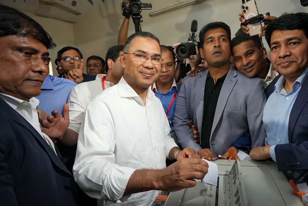 Big victory in Bogra-6 constituency, Tarique Rahman elected with huge votes Onnetion
