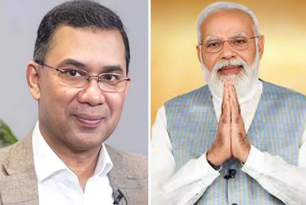 Narendra Modi congratulates Tarique Rahman and invites him to visit India Onnetion