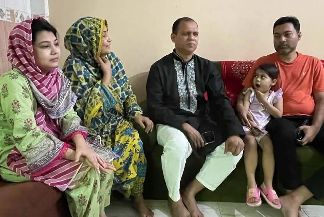 Atiqur Rahman Rumon inquires about journalist Rouf Jalal's family Onnetion