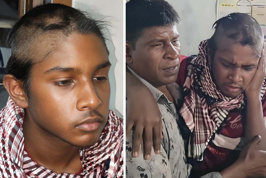 Schoolboy stripped naked and tortured, hair cut in Sherpur, 1 arrested Onnetion